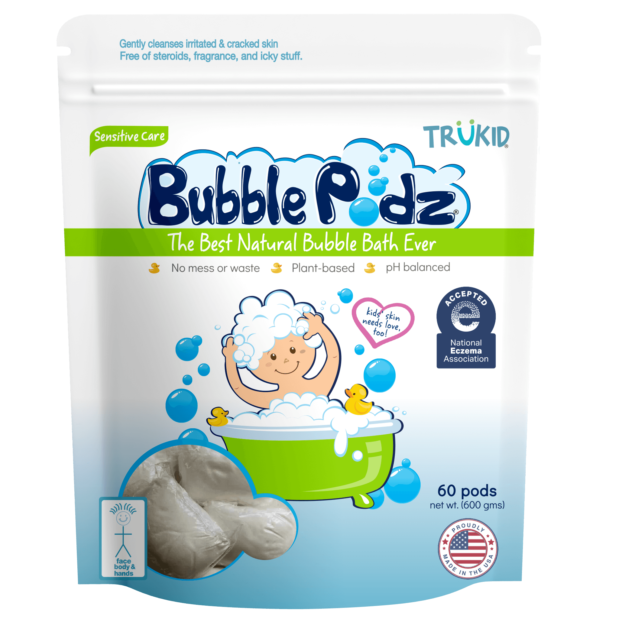TruKid® Eczema Care Bubble Podz Image