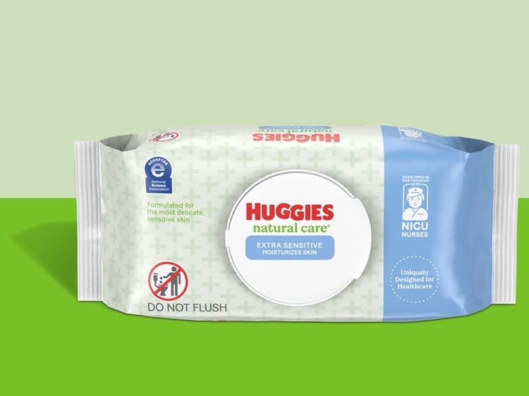Huggies Extra Sensitive Baby wipes Image