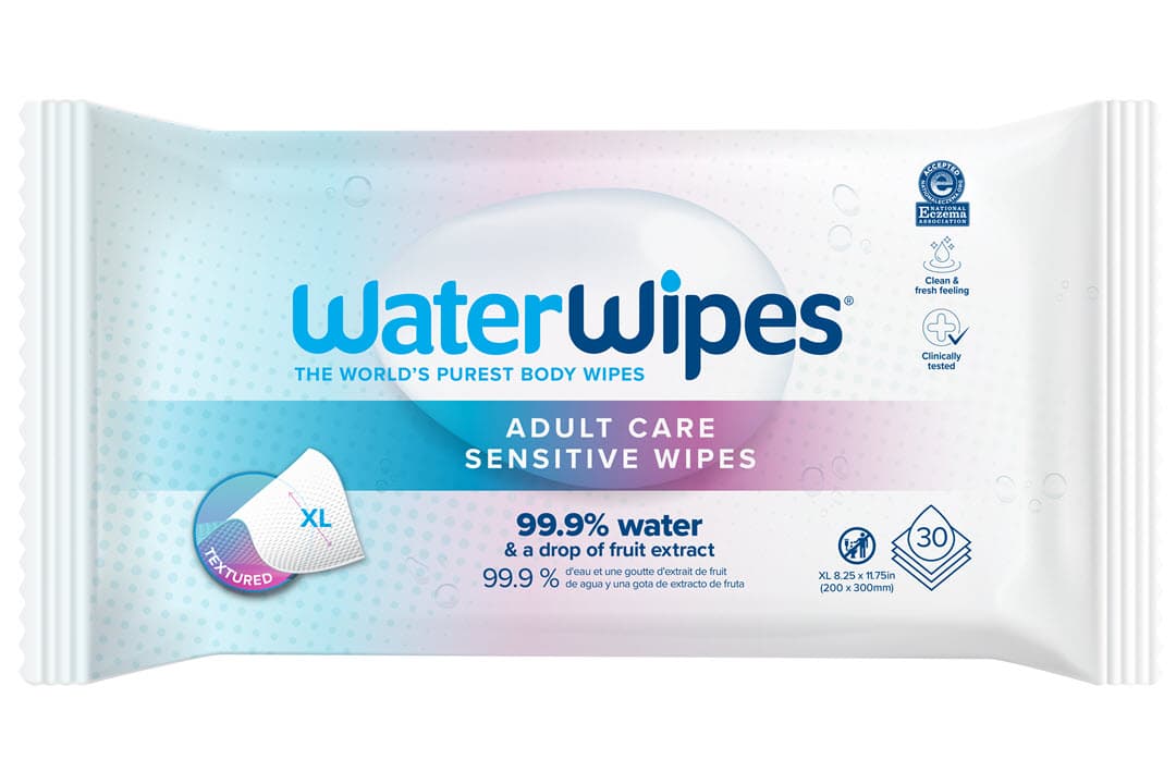 WaterWipes Sensitive⁺ Body & Intimate Adult (XL) Wipes Image