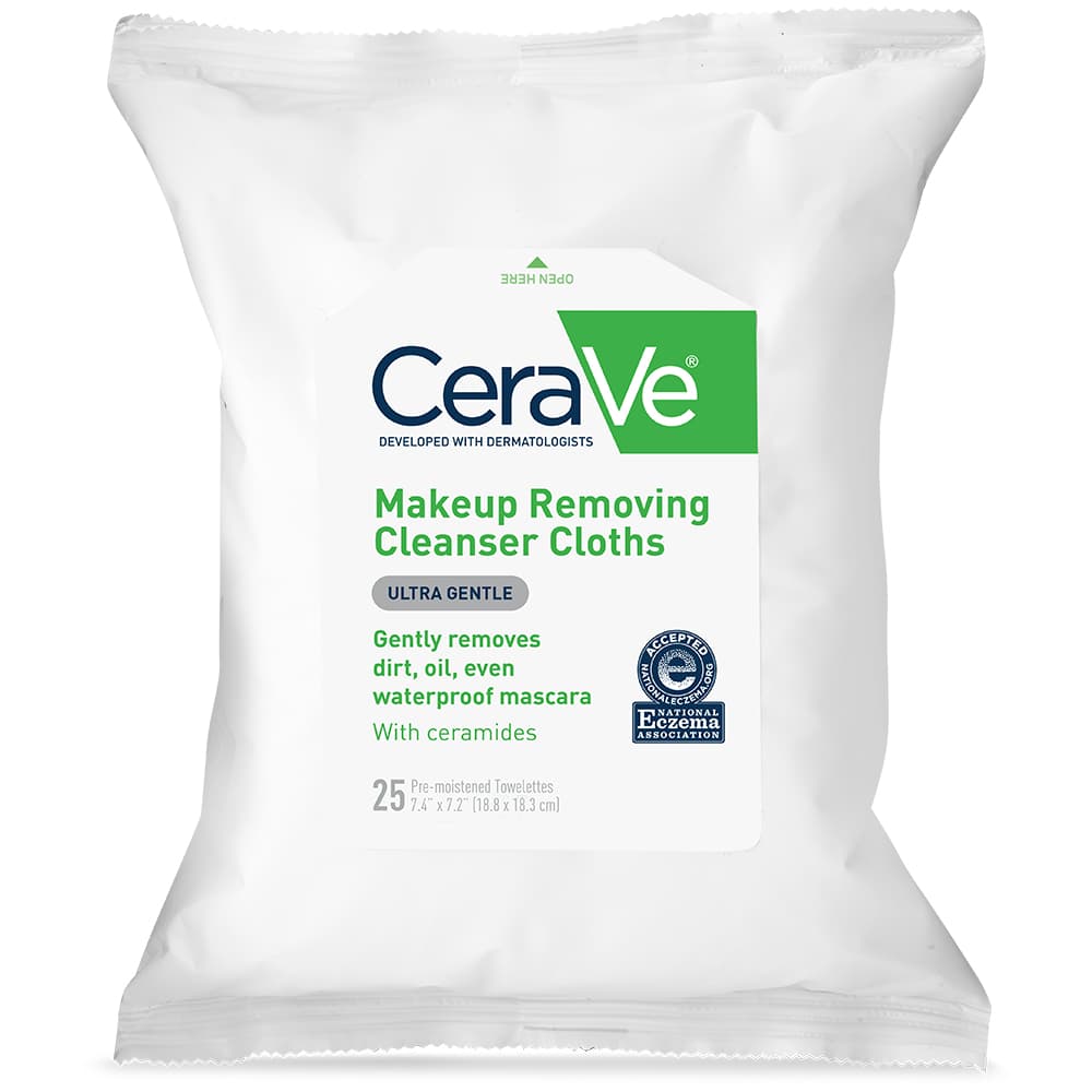 CeraVe® Makeup Removing Cleanser Cloths Image
