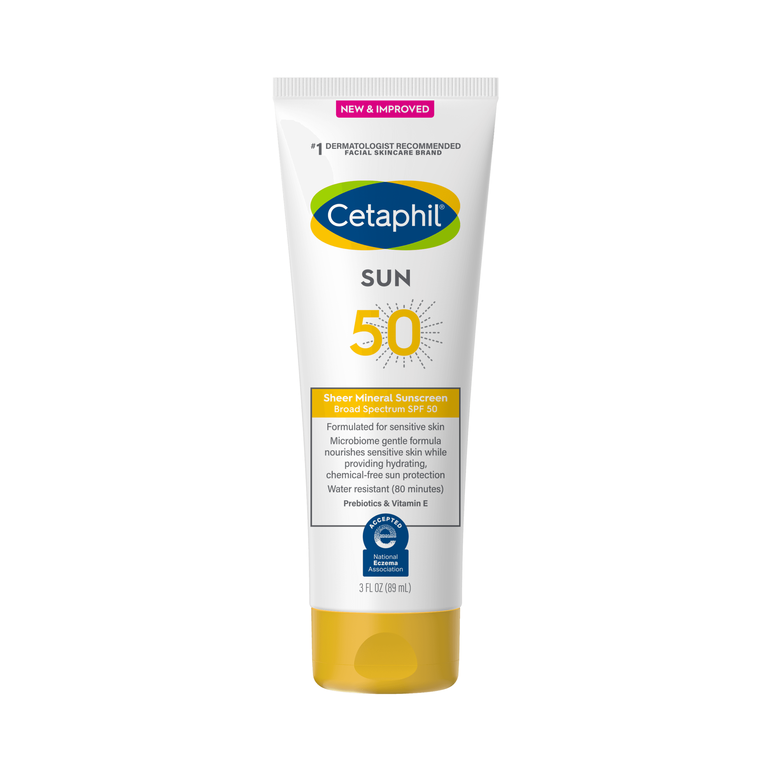 Cetaphil Sheer Mineral Broad Spectrum SPF 50 Sunscreen Image