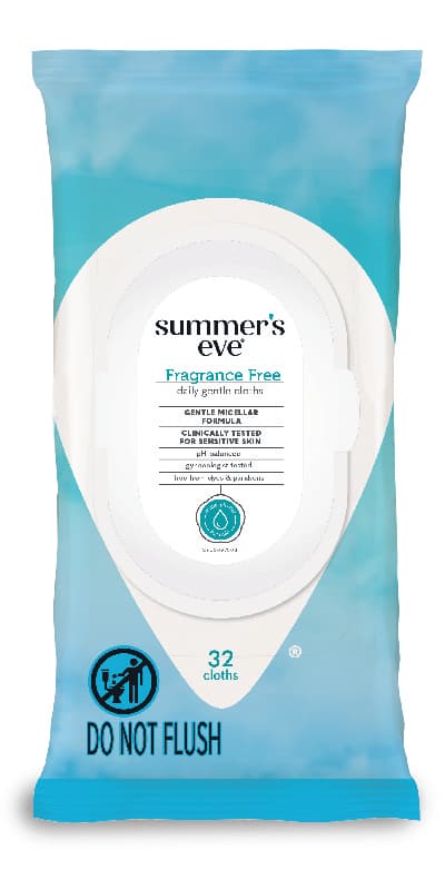 Summer’s Eve Fragrance Free Cloth Image