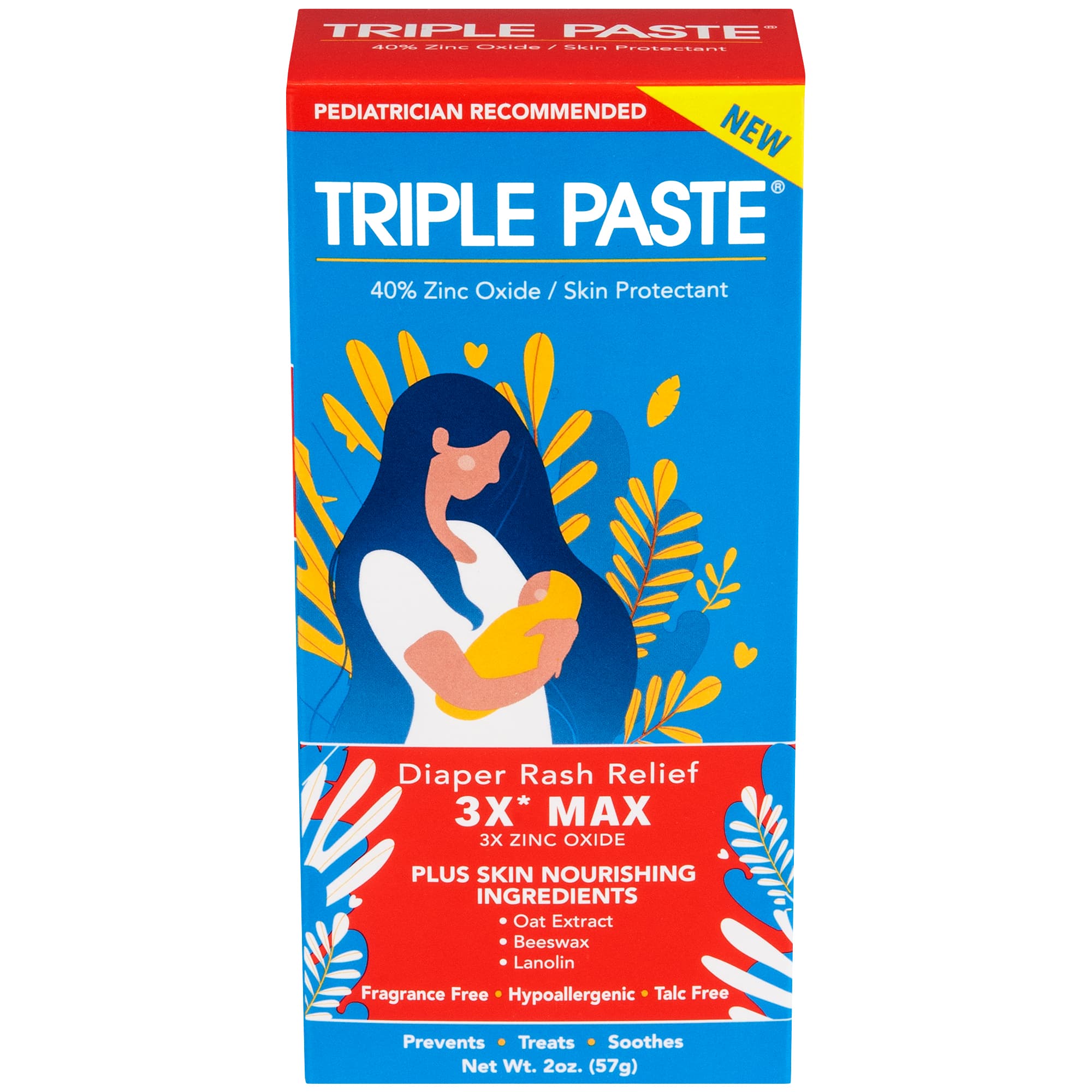 Triple Paste 3X Max Diaper Rash Ointment Image