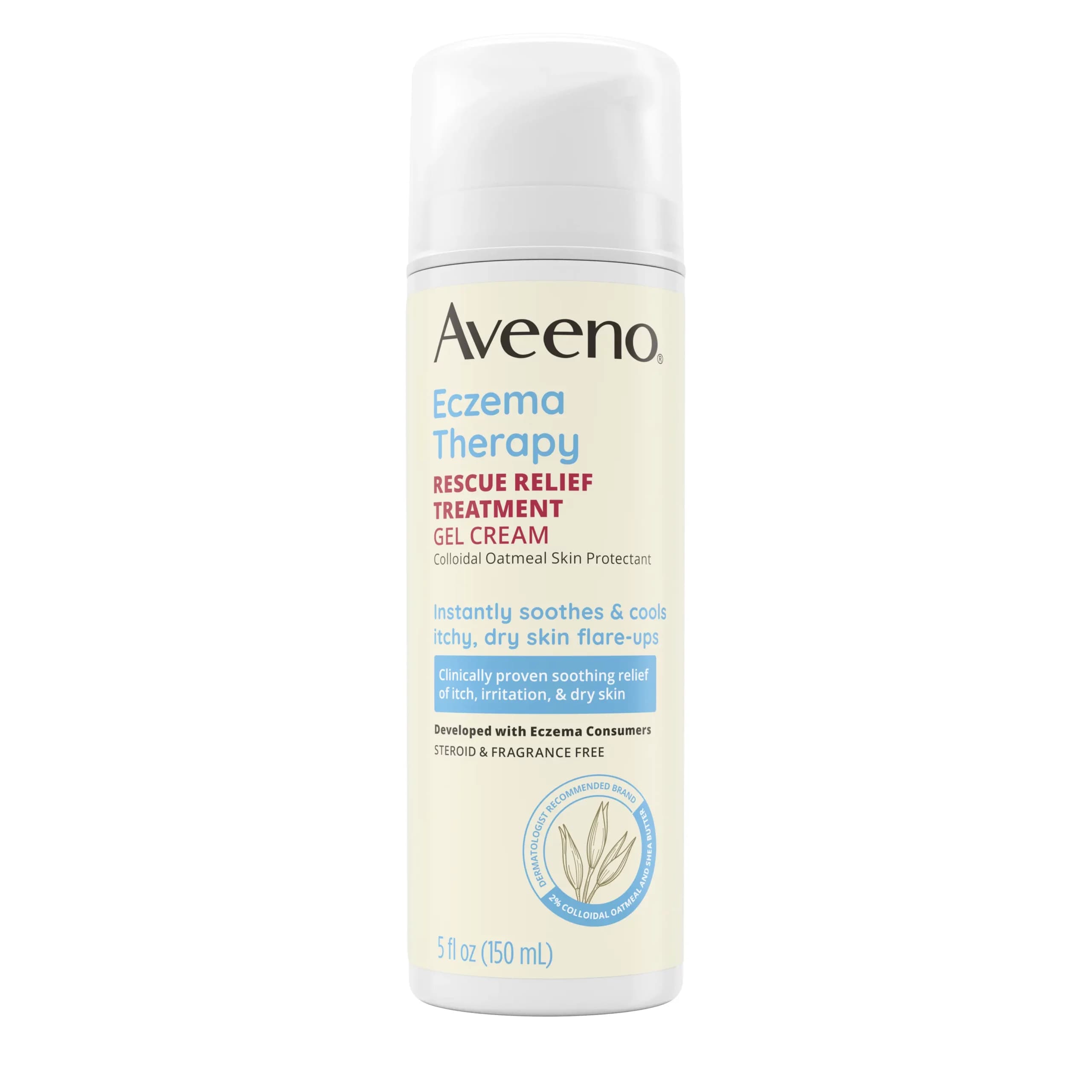 Aveeno Eczema Therapy Rescue Relief Treatment Gel Cream Image