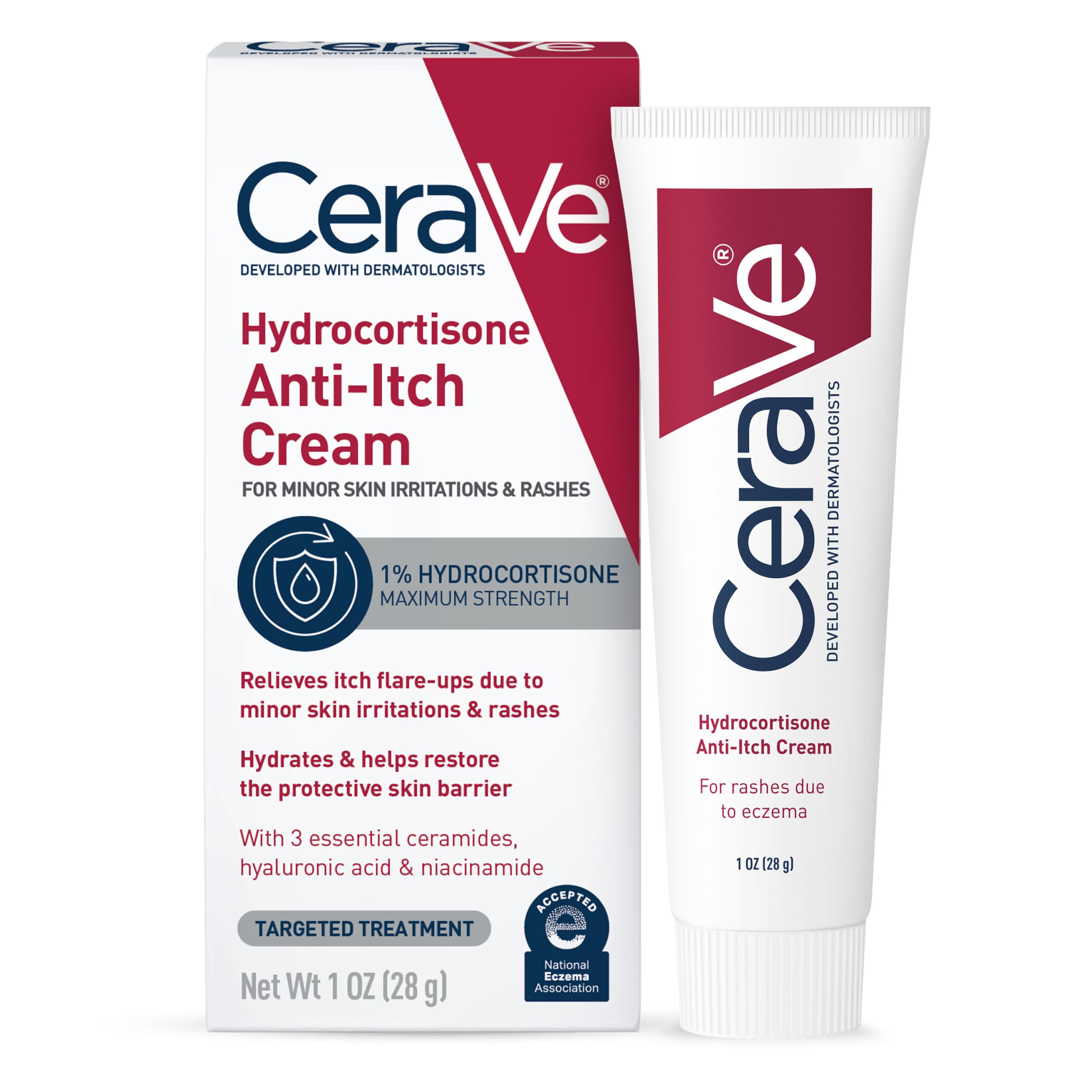 CeraVe Hydrocortisone Anti-Itch Cream Image