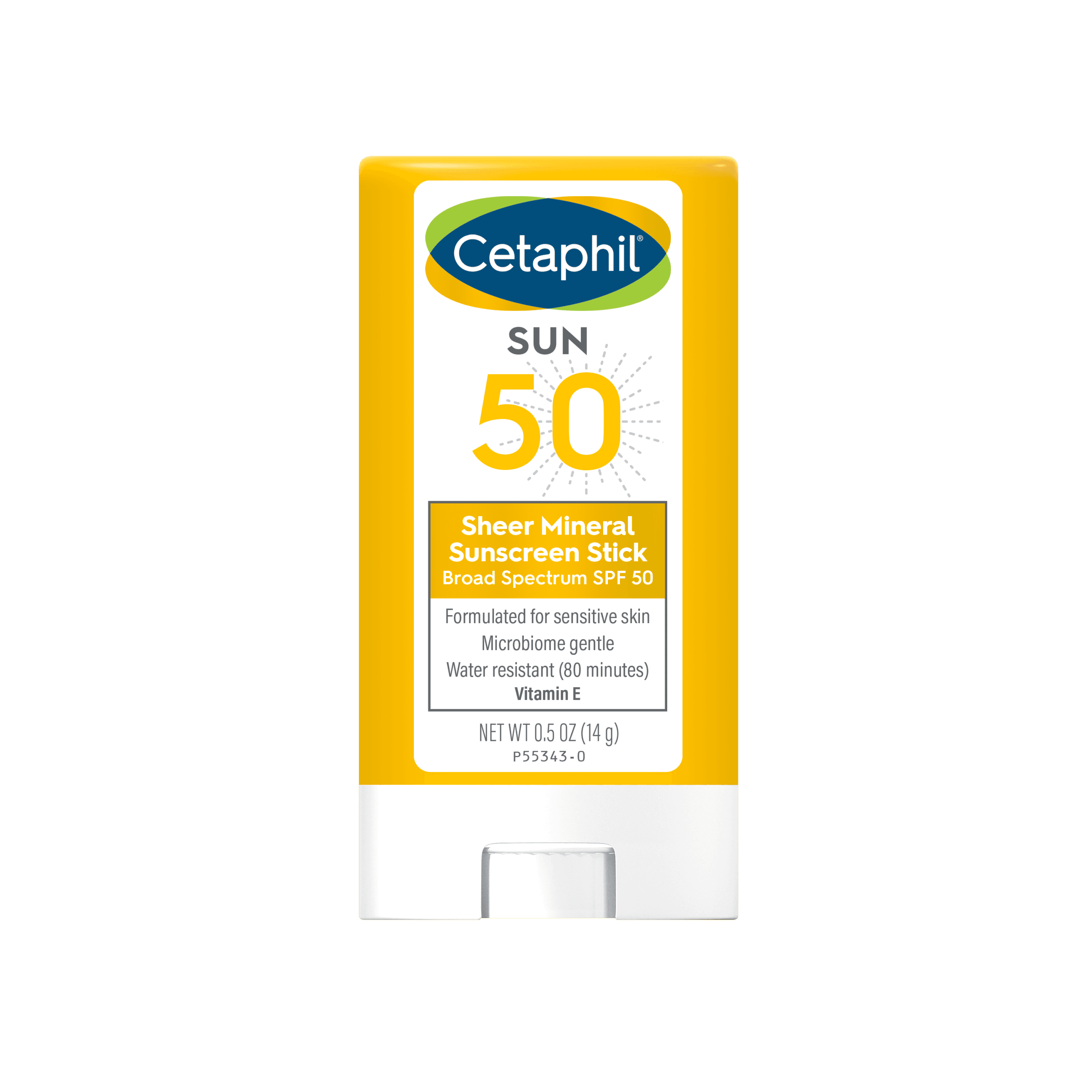 Cetaphil Sheer Mineral Sunscreen Stick Broad Spectrum SPF 50 Image