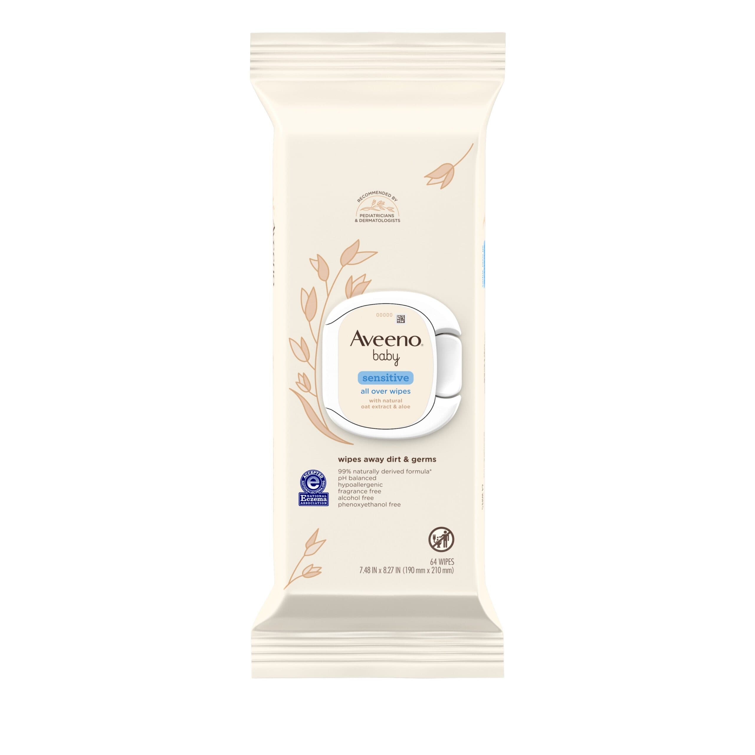 AVEENO® Baby Sensitive Skin Baby Wipes Image