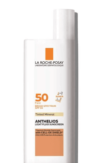Anthelios Light Fluid Sunscreen Tinted SPF 50 Image