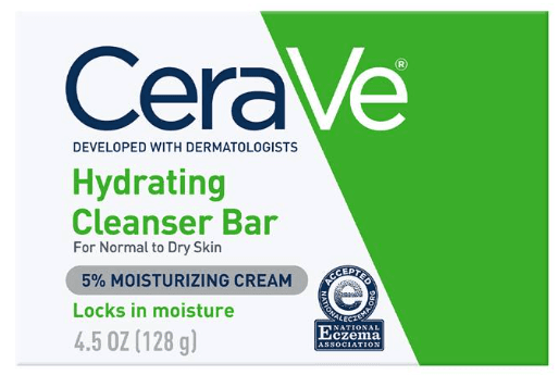 CeraVe® Hydrating Cleanser Bar Image