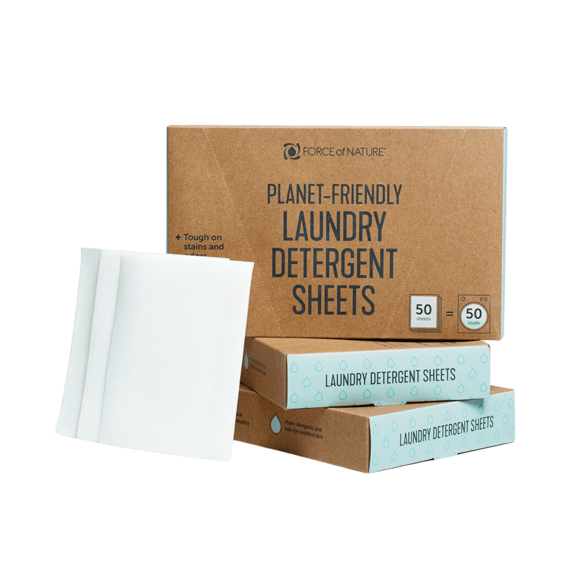 Force of Nature Laundry Detergent Sheets Image