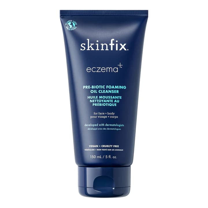 Eczema+ Pre-Biotic Foaming Oil Face + Body Cleanser Image