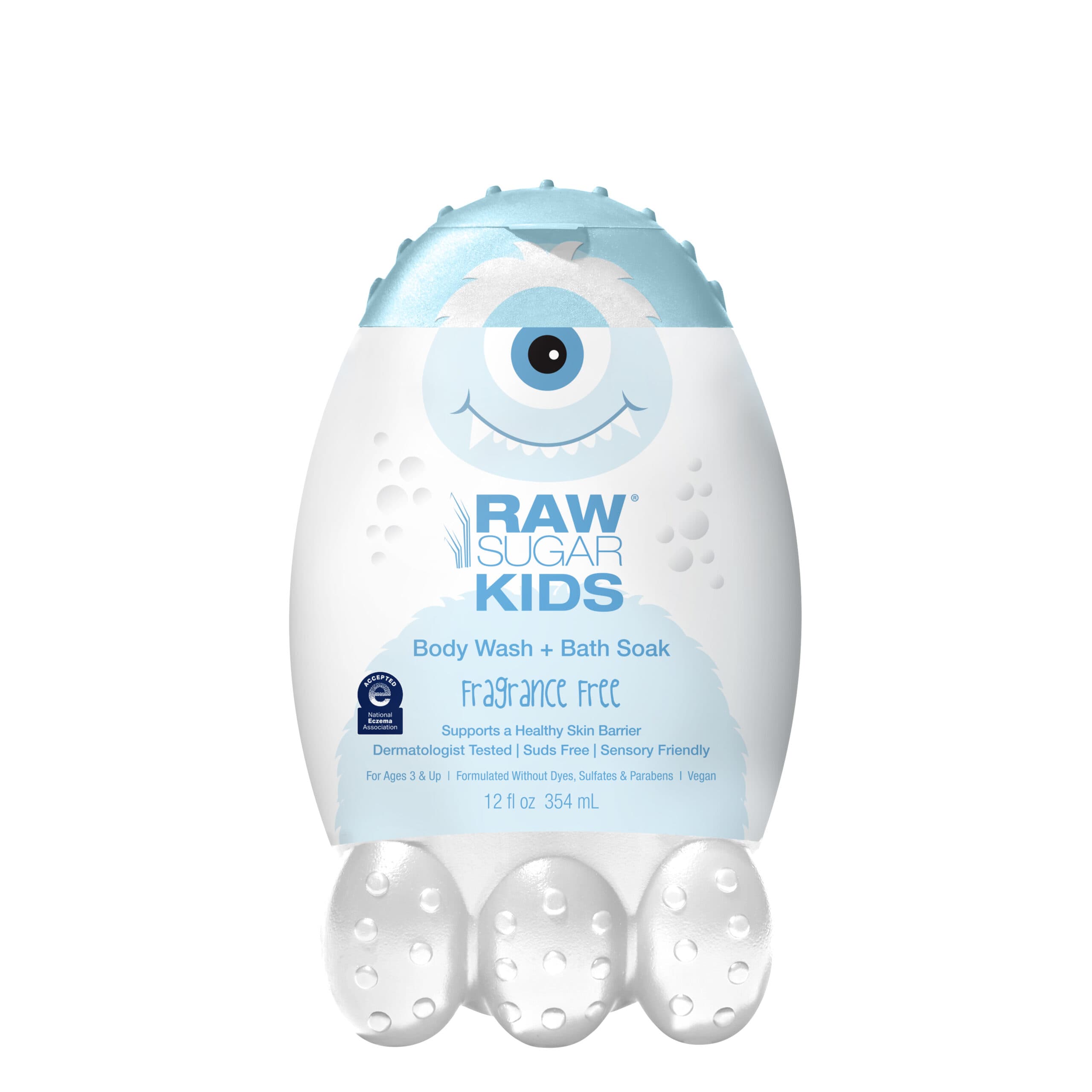 Kids Body Wash and Milk Bath Fragrance Free Image