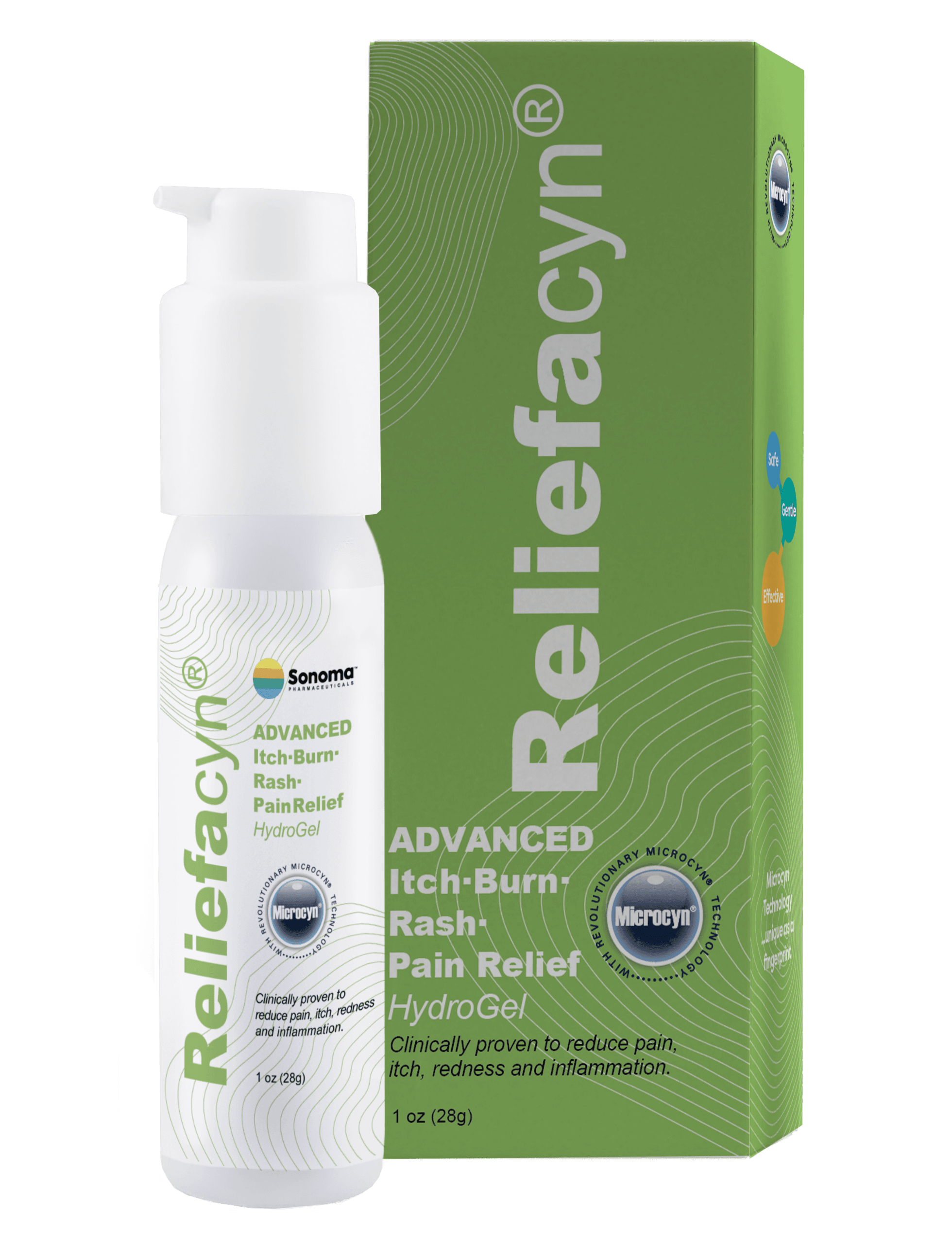 Reliefacyn Advanced Itch-Burn-Rash-Pain Relief Hydrogel Image