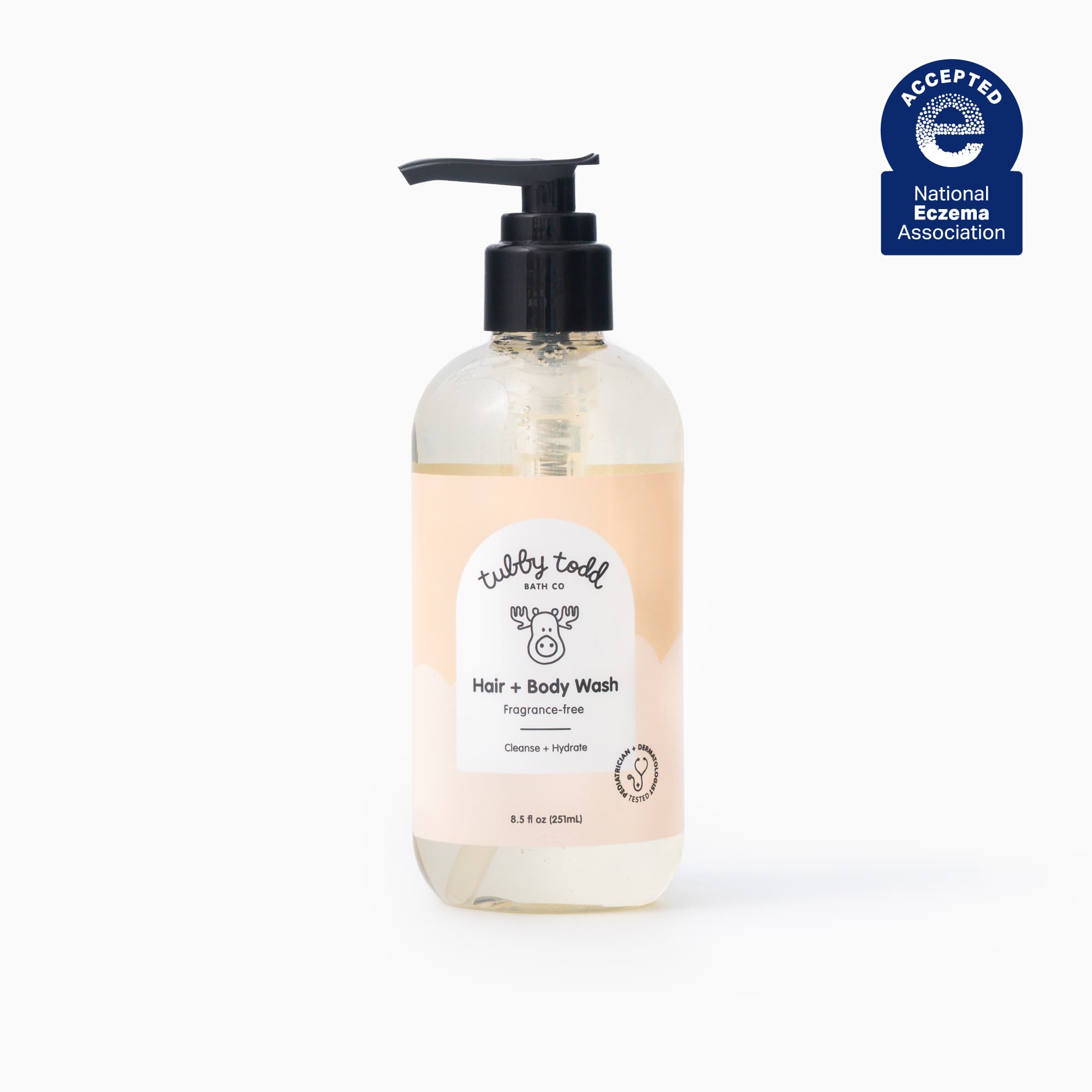 Hair + Body Wash Fragrance-free Image