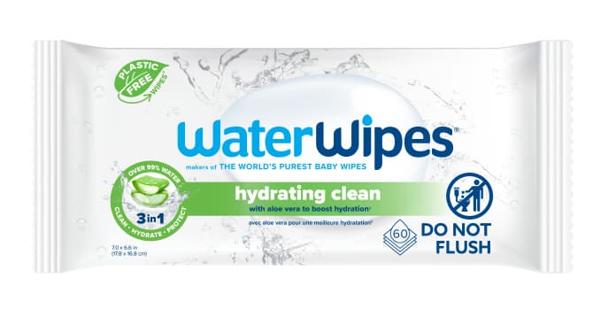 WaterWipes Hydrating Clean Image