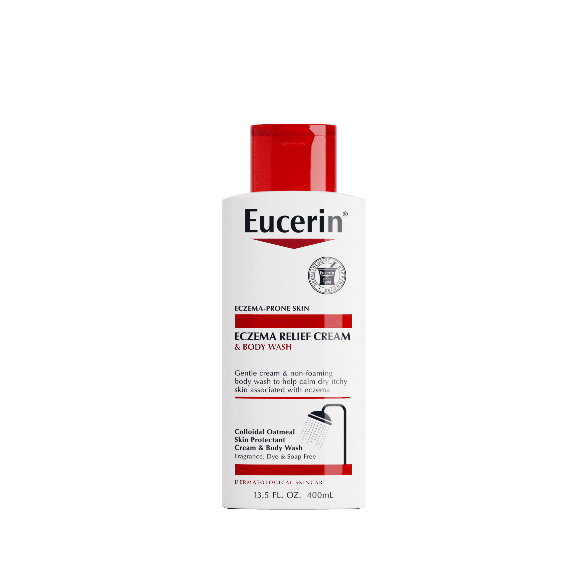 Eucerin Eczema Relief Cream & Body Wash Image