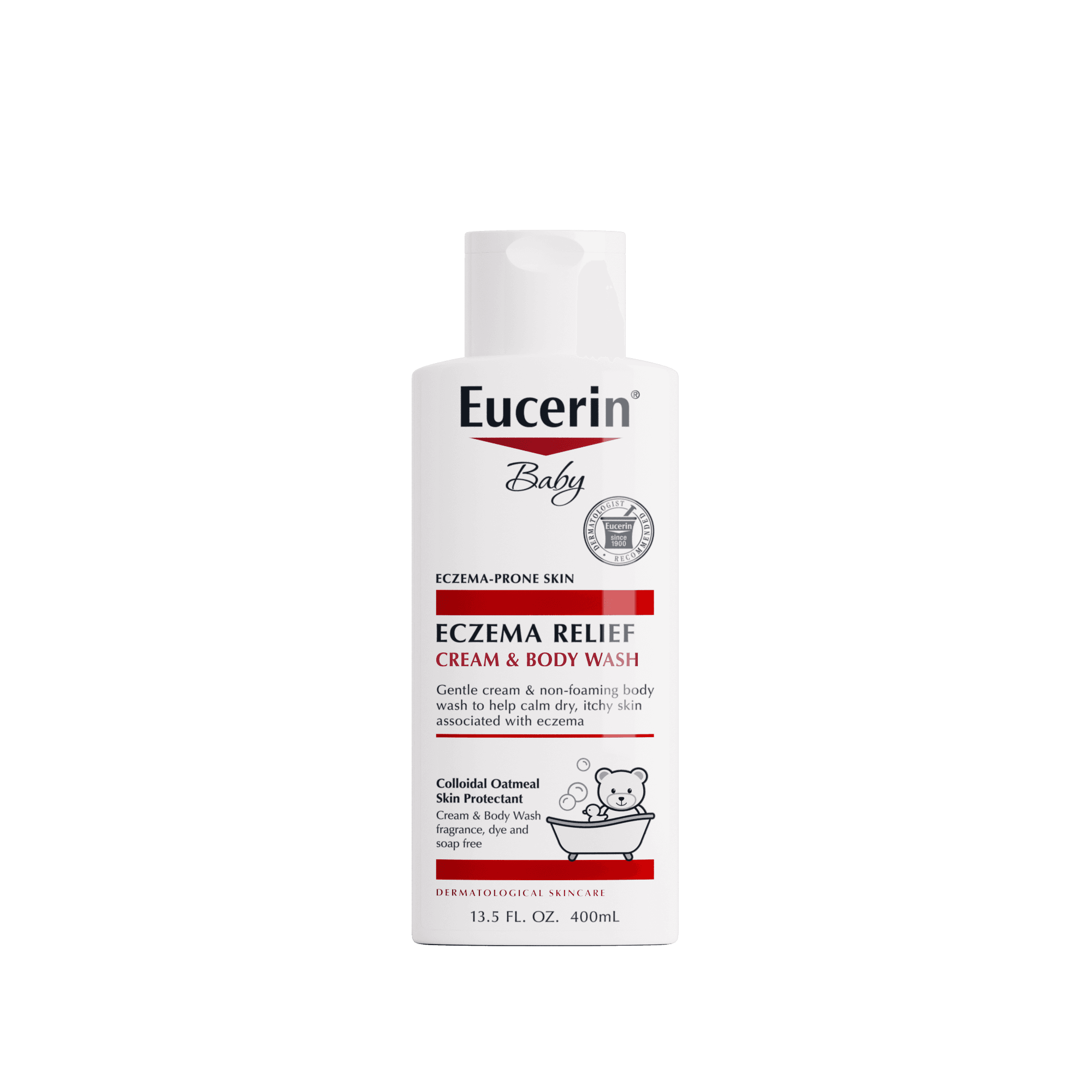Eucerin Baby Ezema Relief Cream & Body Wash Image