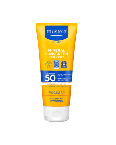 Mustela® SPF 50 Mineral Sunscreen Lotion Image