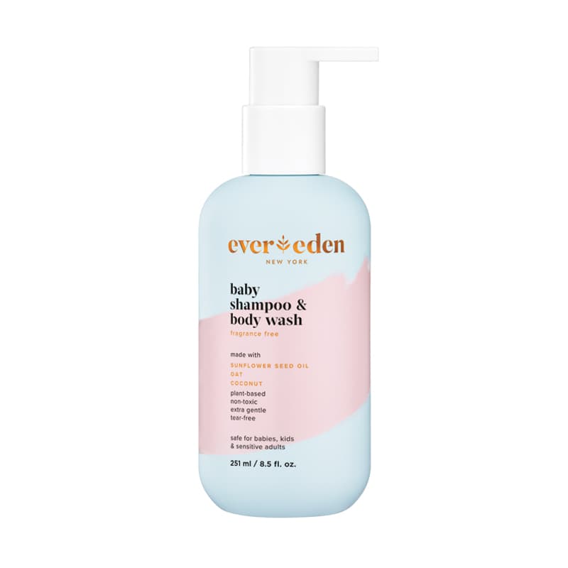 Evereden Baby Shampoo and Bodywash – Fragrance Free Image