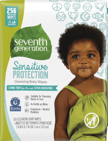 Seventh Generation Free & Clear Baby wipes Image