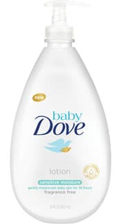 Baby Dove Lotion Sensitive Moisture Fragrance Free Image
