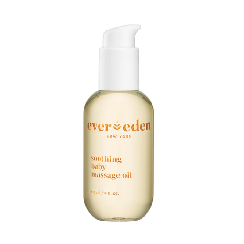 Evereden Soothing Baby Massage Oil – Fragrance Free Image