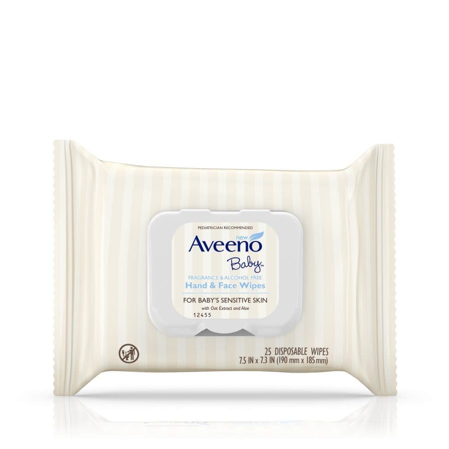 AVEENO Baby Hand and Face Wipes Image