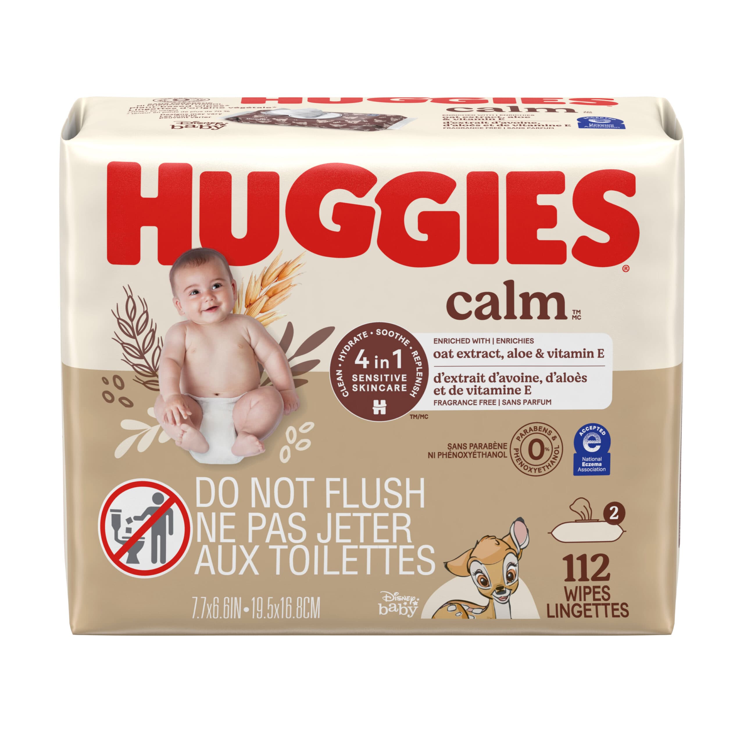Huggies Calm Baby Wipes Image