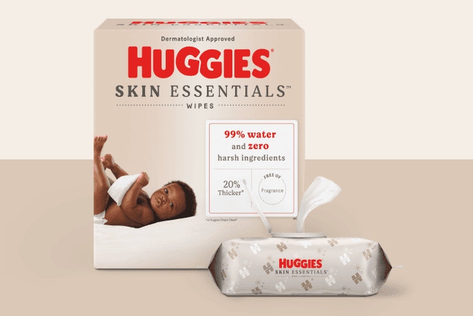 Huggies Skin Essentials Wipes Image