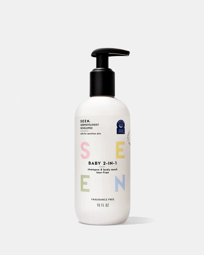 SEEN Baby 2-in-1 Shampoo & Body Wash, Fragrance Free Image