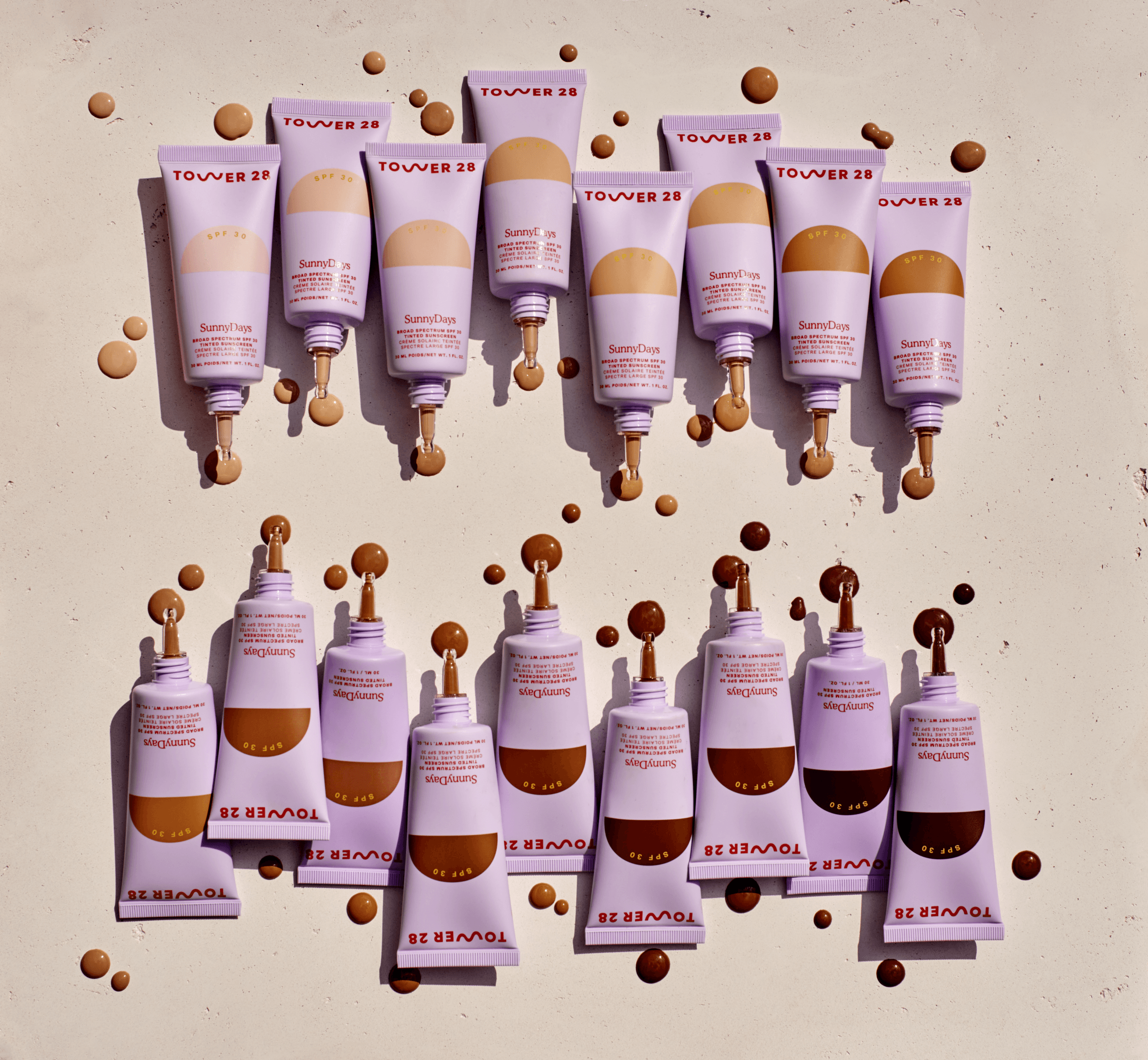 SunnyDays Broad Spectrum SPF 30 Tinted Sunscreen (All Shades) Image