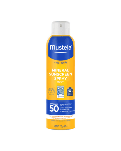 Mustela® SPF 50 Mineral Sunscreen Spray Image