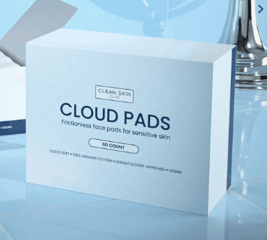 Clean2 Face Pads Sensitive Skin Cloud Pads Image