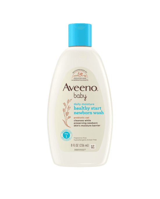 Aveeno Baby Daily Moisture Healthy Start Newborn Wash Image
