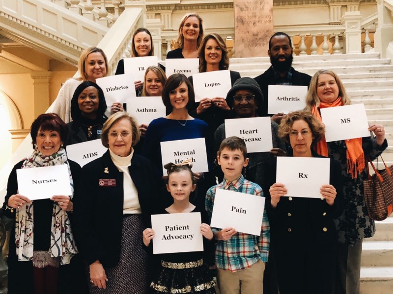 Georgia Hill Day for NEA’s Step Therapy Committee
