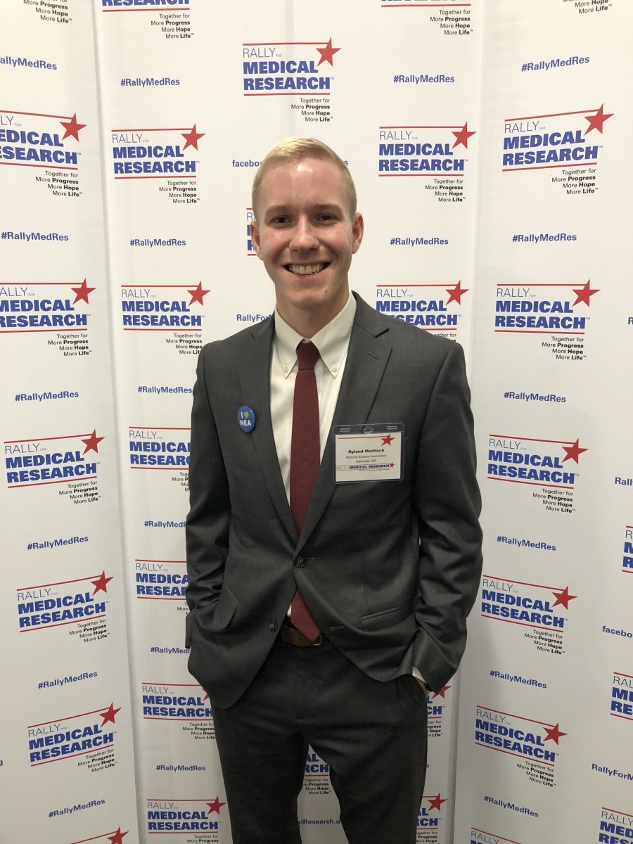 Ryland rallies for medical research