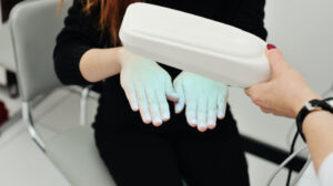 treatment of skin diseases using light therapy. Ultraviolet, psoriasis, eczema, dermatitis, a dermatologist